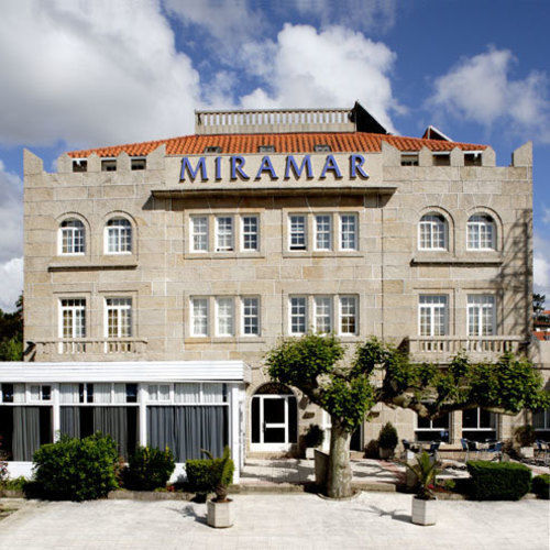 Hotel Miramar Playa America Nigrán Exteriör bild